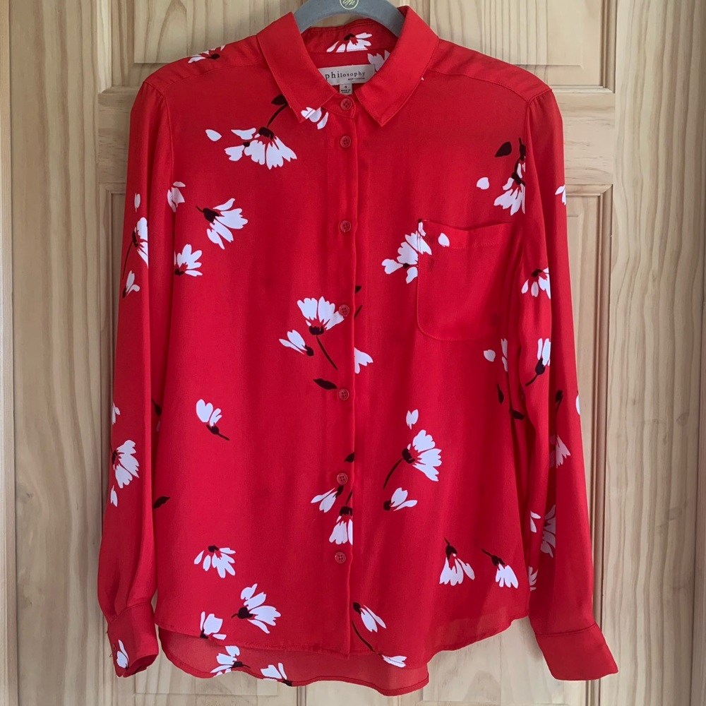 Philosophy floral blouse- Small